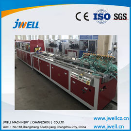 Jwell Indoor Decorative Materials Extrusion Line , Pvc Wall Panel Machine High Efficient